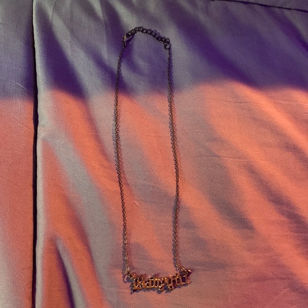 babygirl necklace